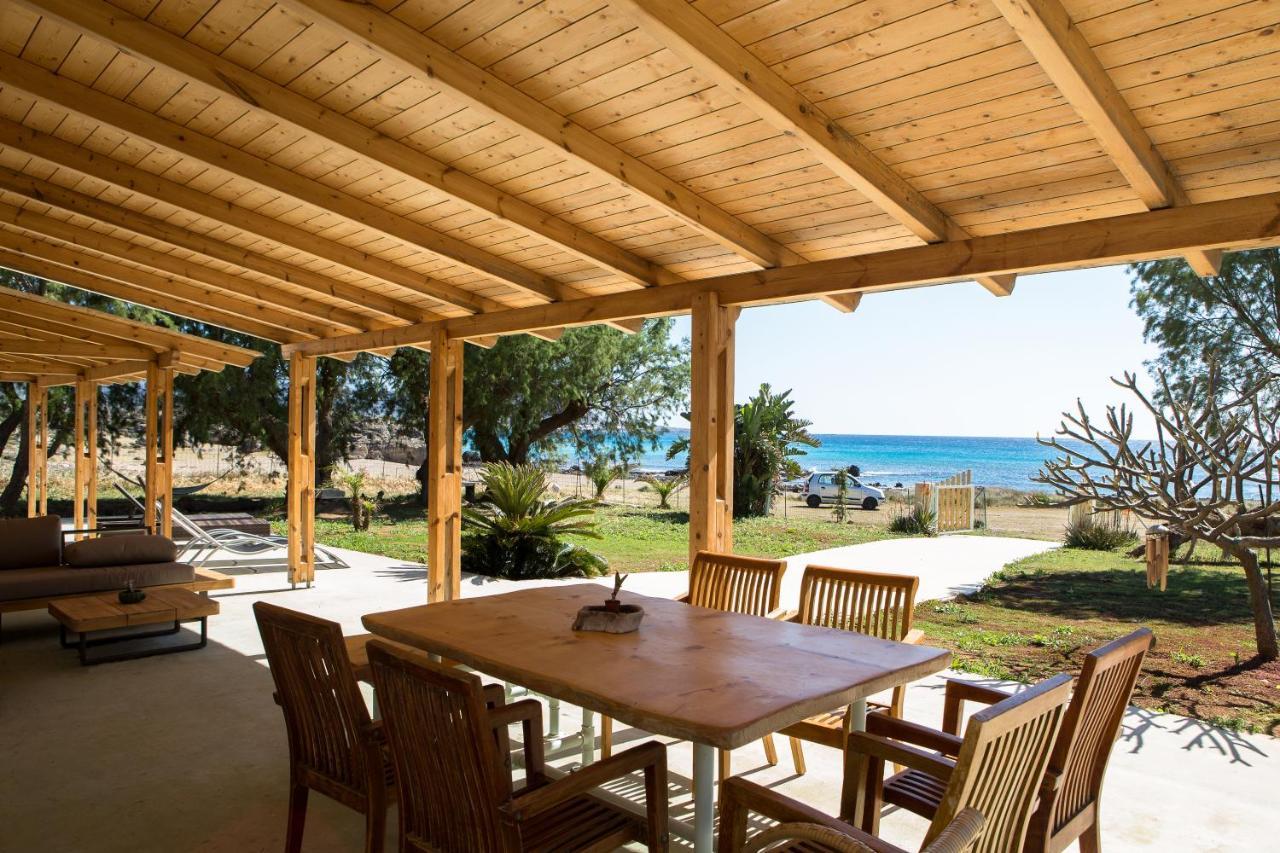 Mera Beachfront House - Phalasarna Exterior foto