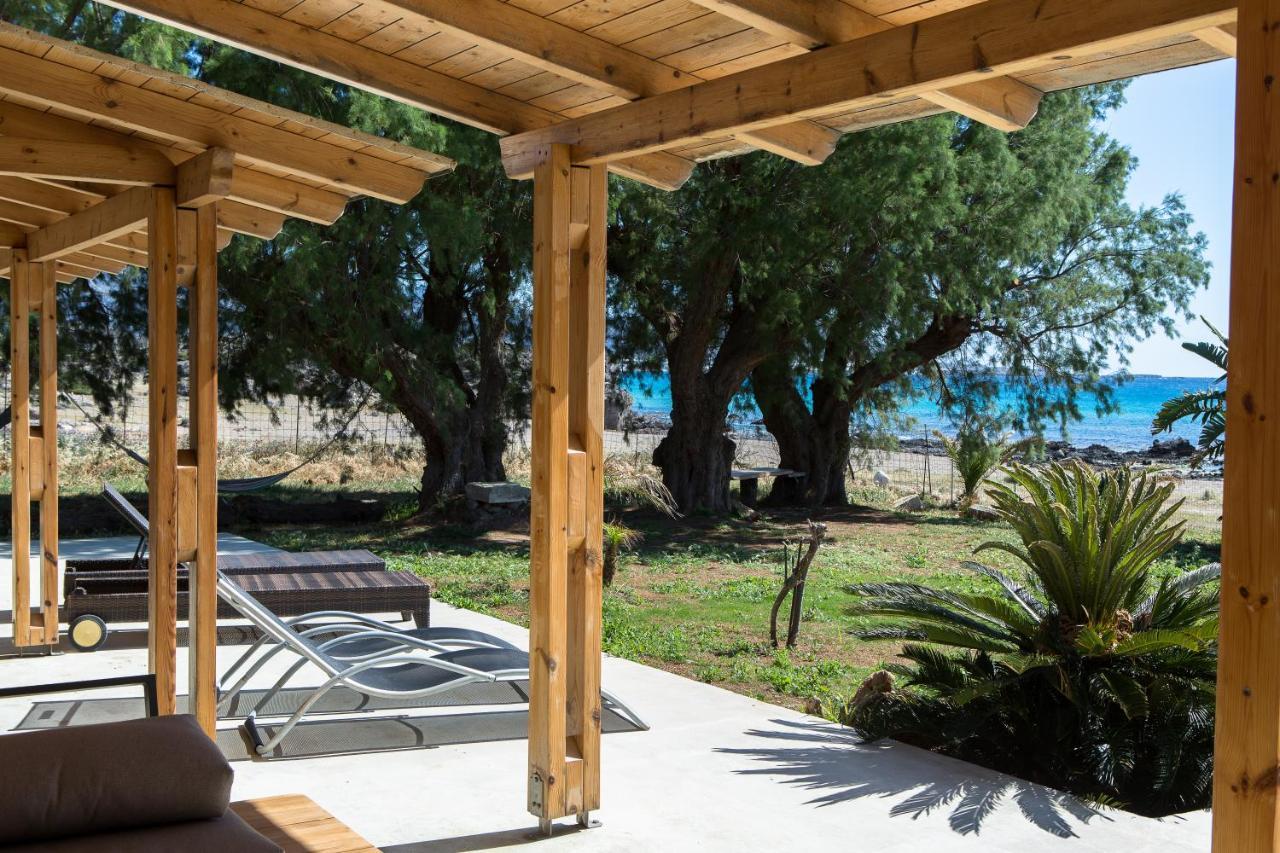 Mera Beachfront House - Phalasarna Exterior foto