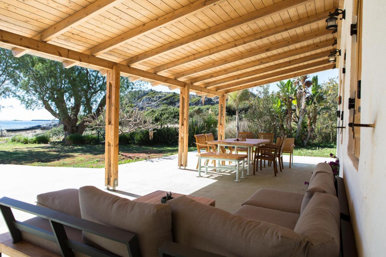 Mera Beachfront House - Phalasarna Exterior foto