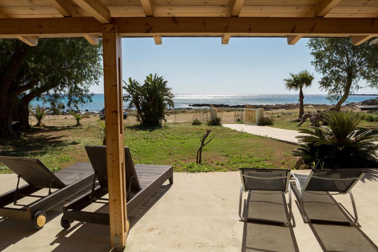 Mera Beachfront House - Phalasarna Exterior foto
