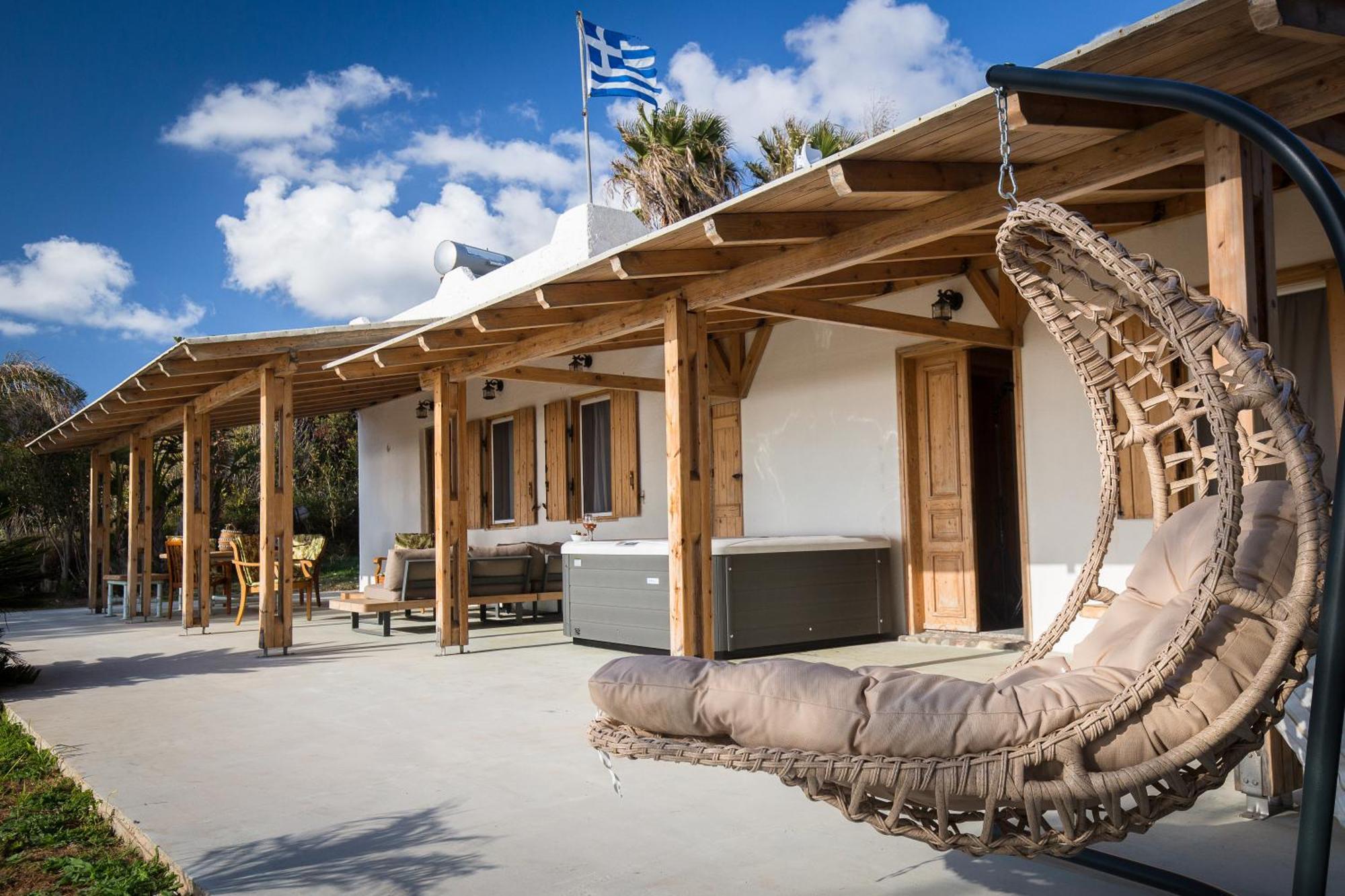 Mera Beachfront House - Phalasarna Exterior foto