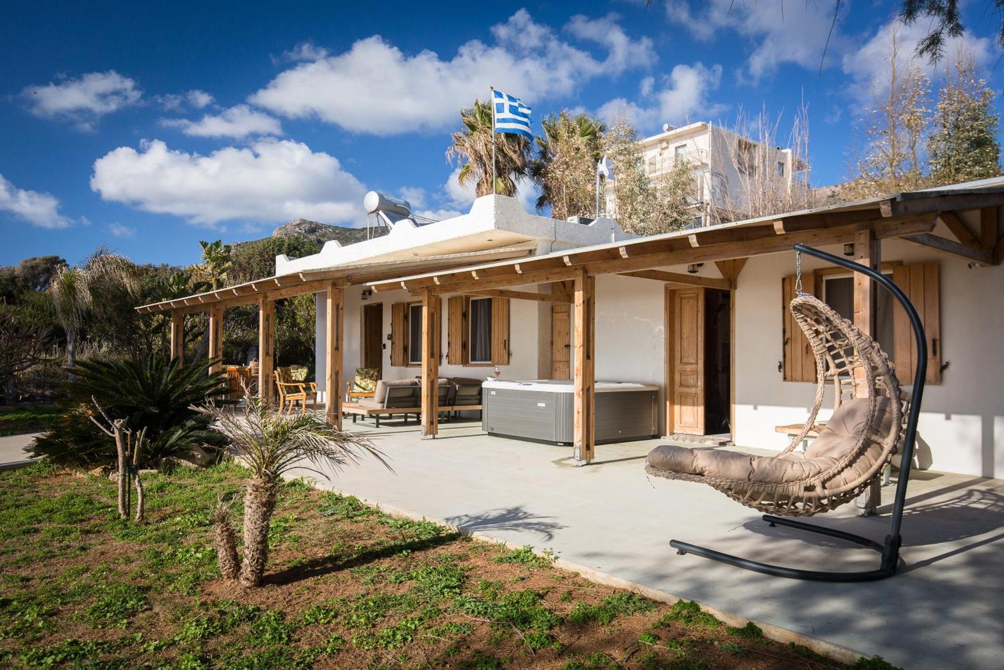 Mera Beachfront House - Phalasarna Exterior foto