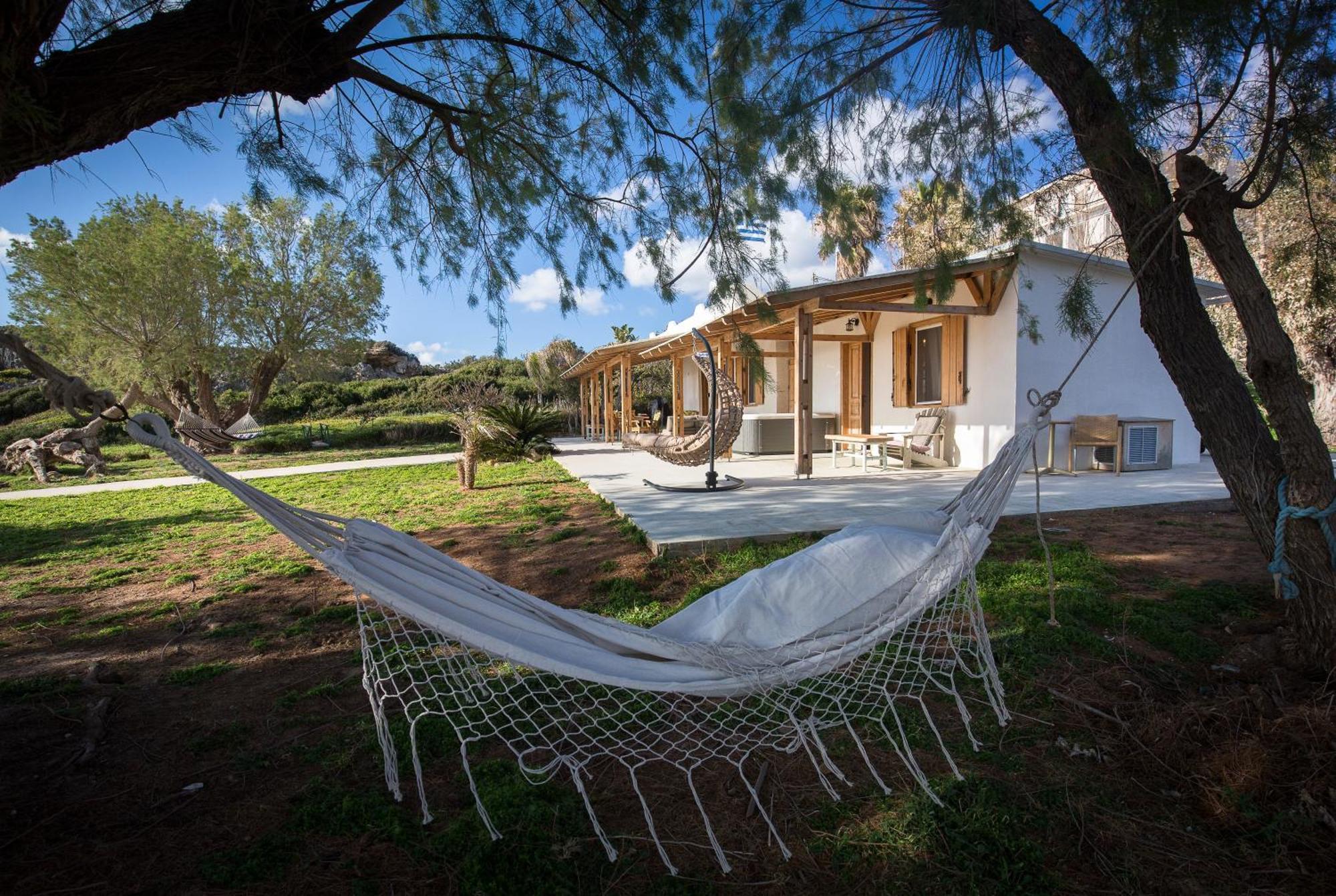 Mera Beachfront House - Phalasarna Exterior foto