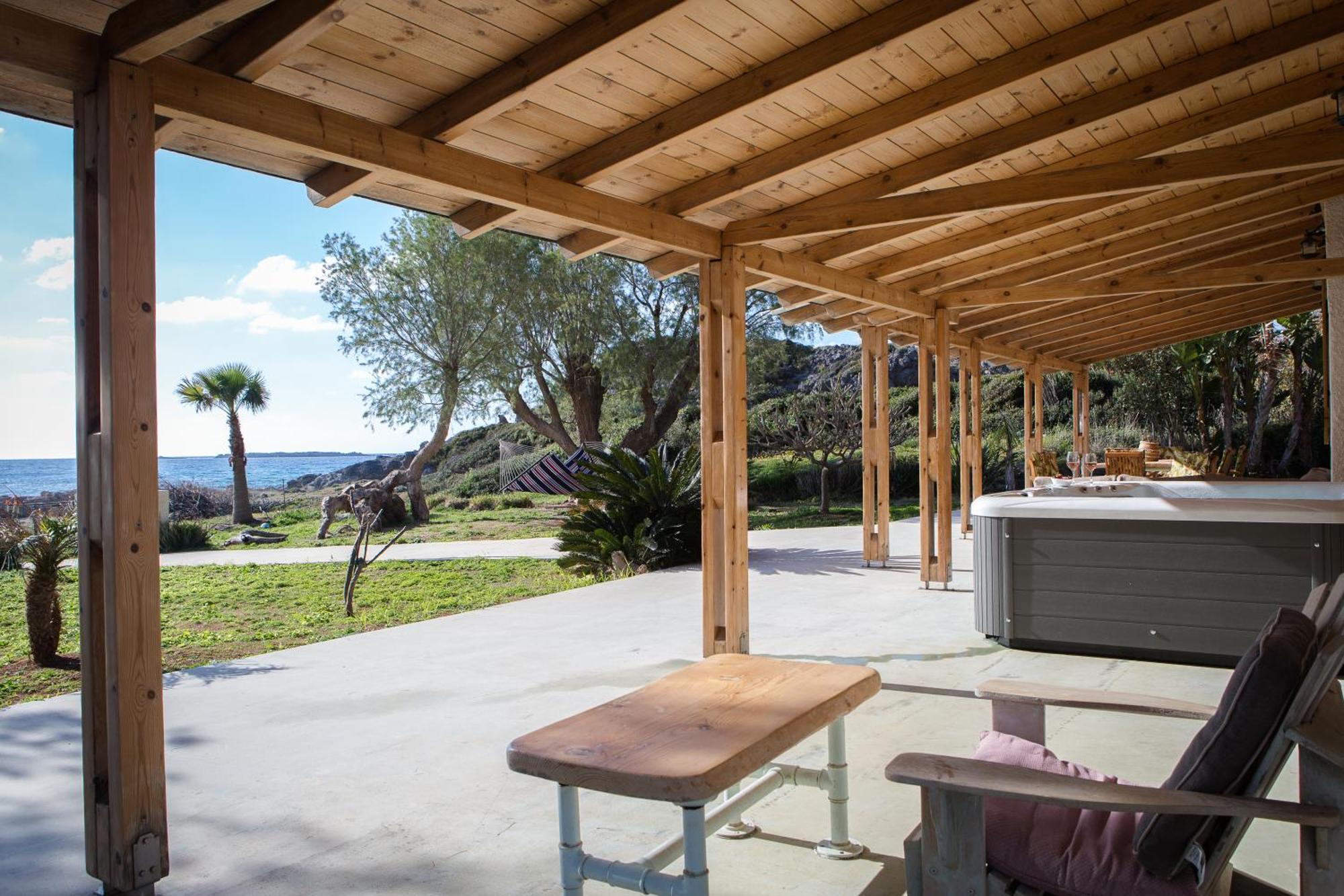 Mera Beachfront House - Phalasarna Exterior foto