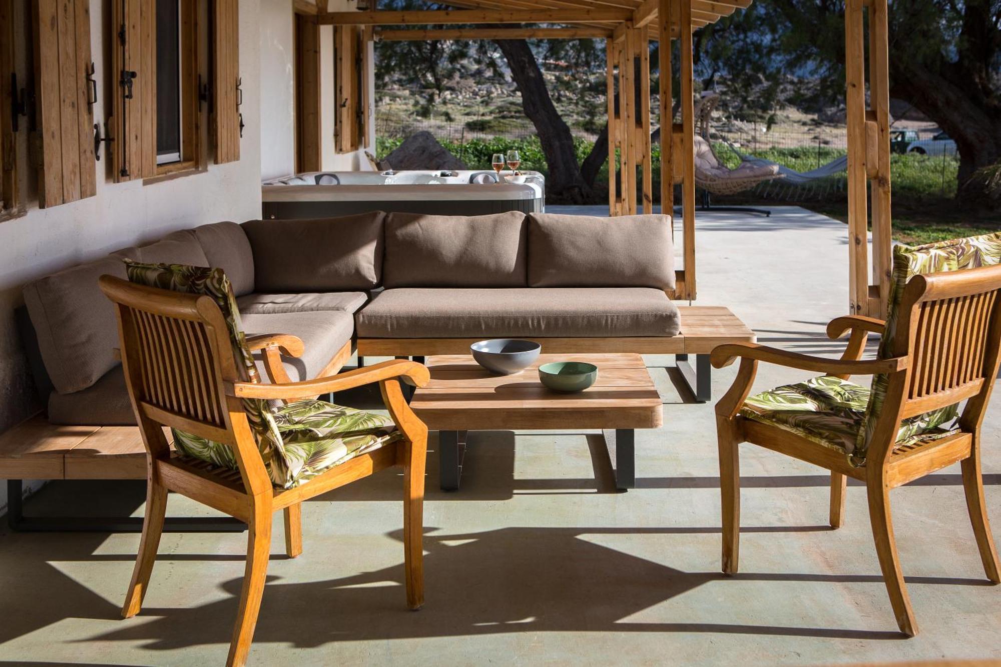 Mera Beachfront House - Phalasarna Exterior foto